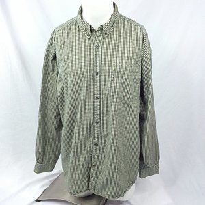 Columbia Plaid Shirt Mens Size XL Long Sleeve Button Down